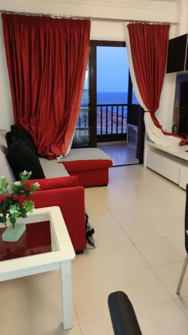 Amazing Seaview Balcon Del Mar Glass Veranda Costa Del Silencio Luaran gambar