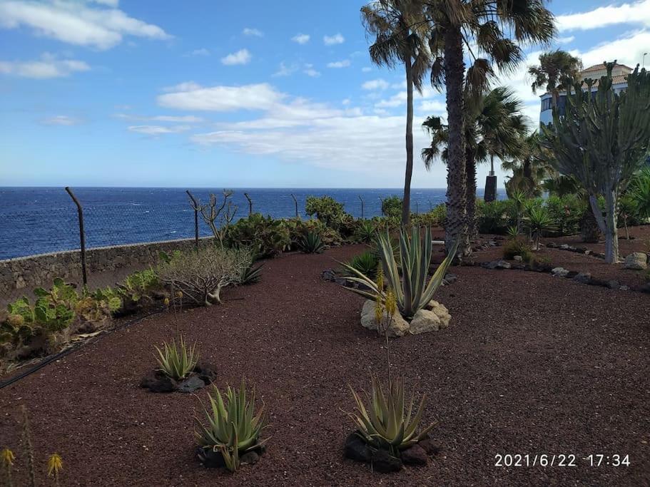 Amazing Seaview Balcon Del Mar Glass Veranda Costa Del Silencio Luaran gambar