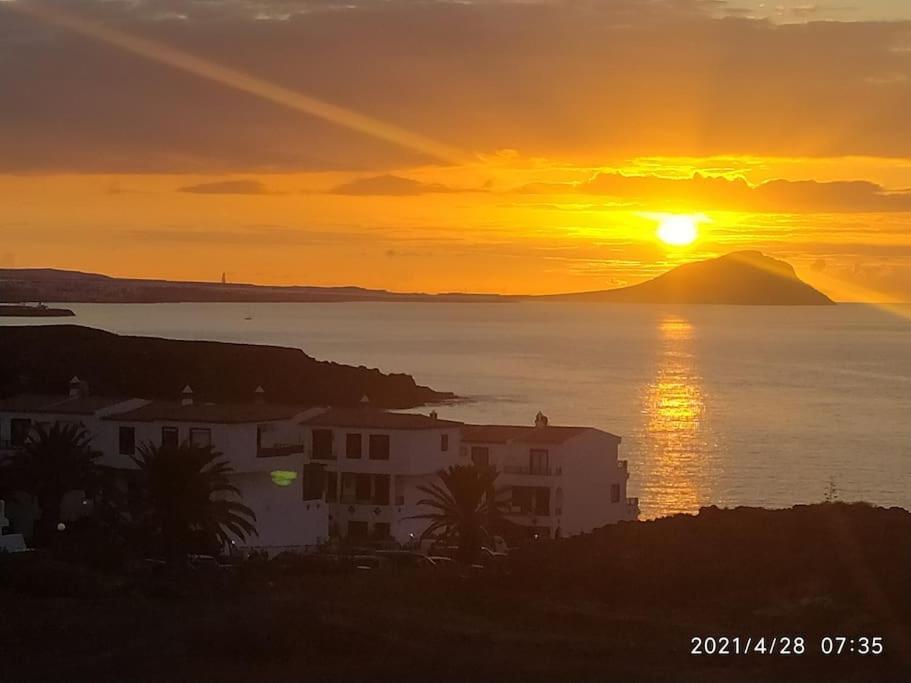 Amazing Seaview Balcon Del Mar Glass Veranda Costa Del Silencio Luaran gambar