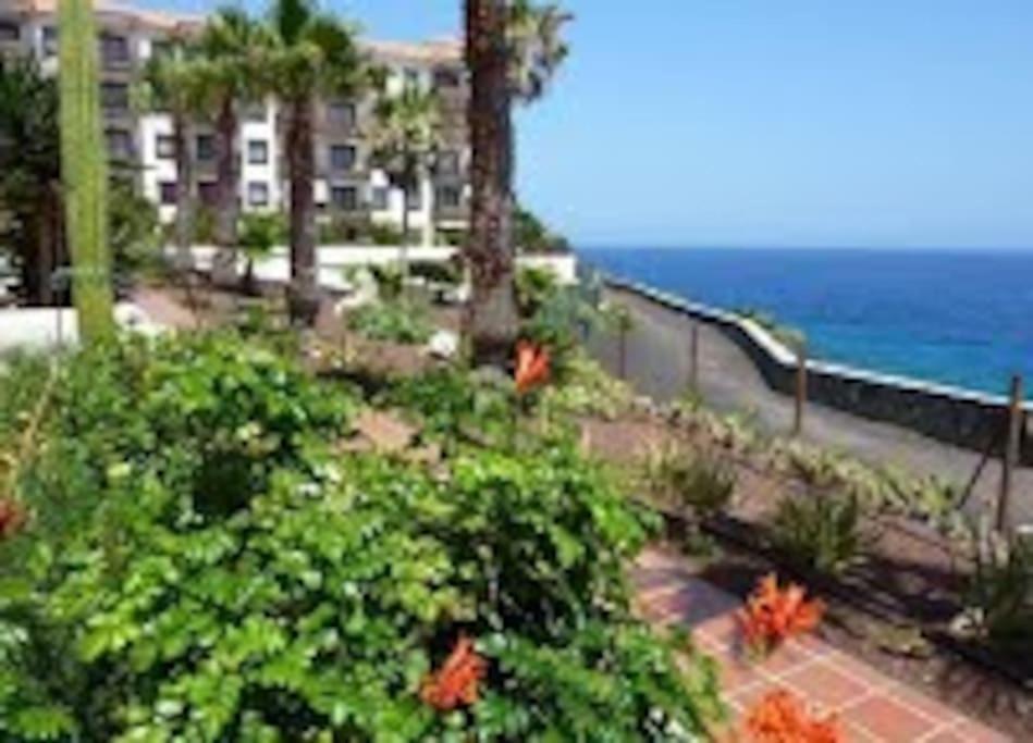 Amazing Seaview Balcon Del Mar Glass Veranda Costa Del Silencio Luaran gambar