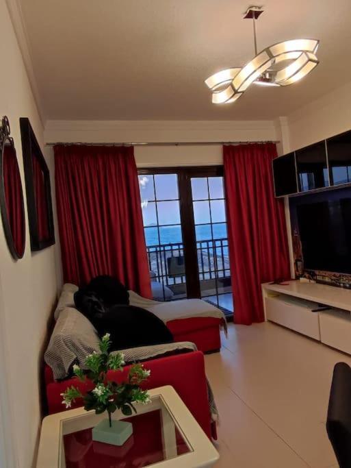 Amazing Seaview Balcon Del Mar Glass Veranda Costa Del Silencio Luaran gambar